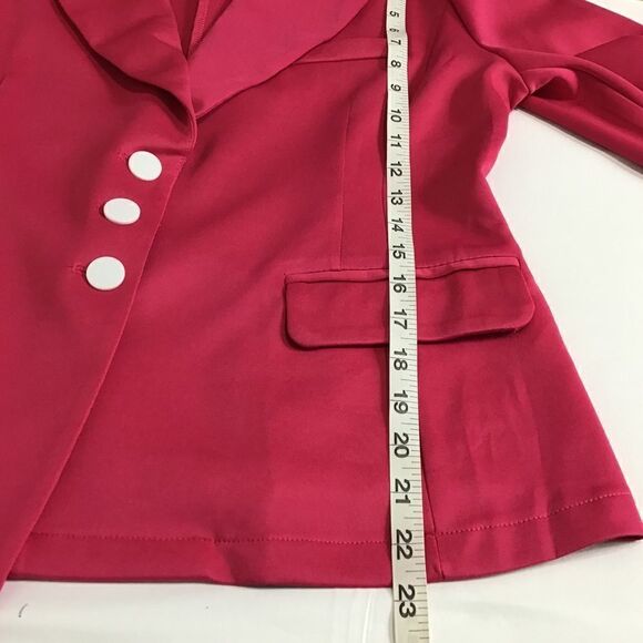 Francis Cabrel Asymmetrical 3 Button Blazer NWOT - Picture 4 of 5